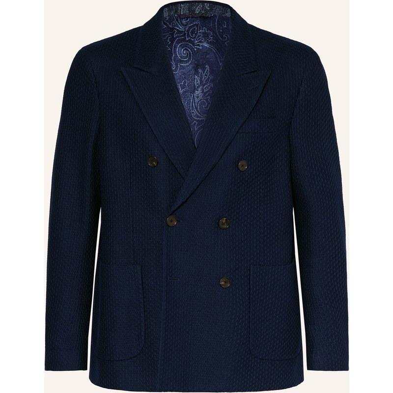 Etro Sakko Regular Fit blau