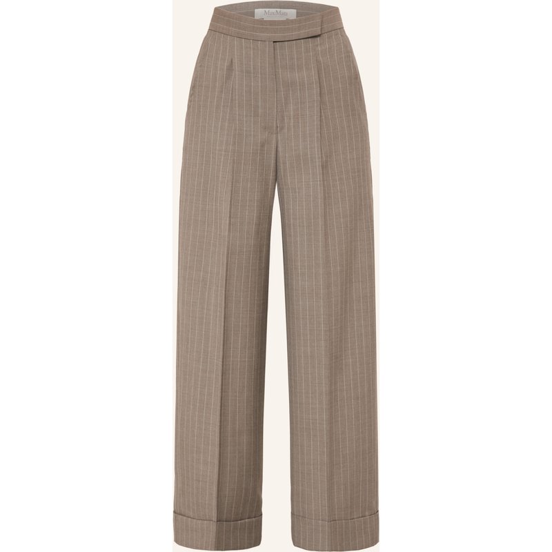 Max Mara 7/8-Hose Manetta braun