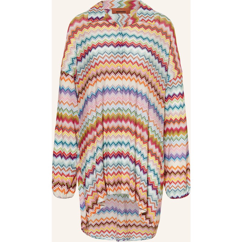 Missoni Strandkleid Mit Glitzergarn rot