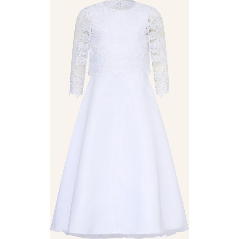 Danamade Kleid Mit Spitze weiss