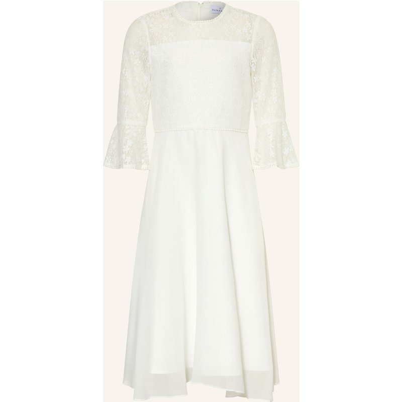 Danamade Cocktailkleid Mit 3/4-Arm weiss
