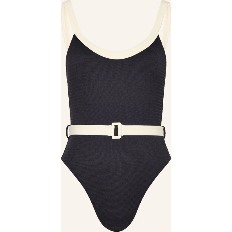 Seafolly Badeanzug Bandwave schwarz