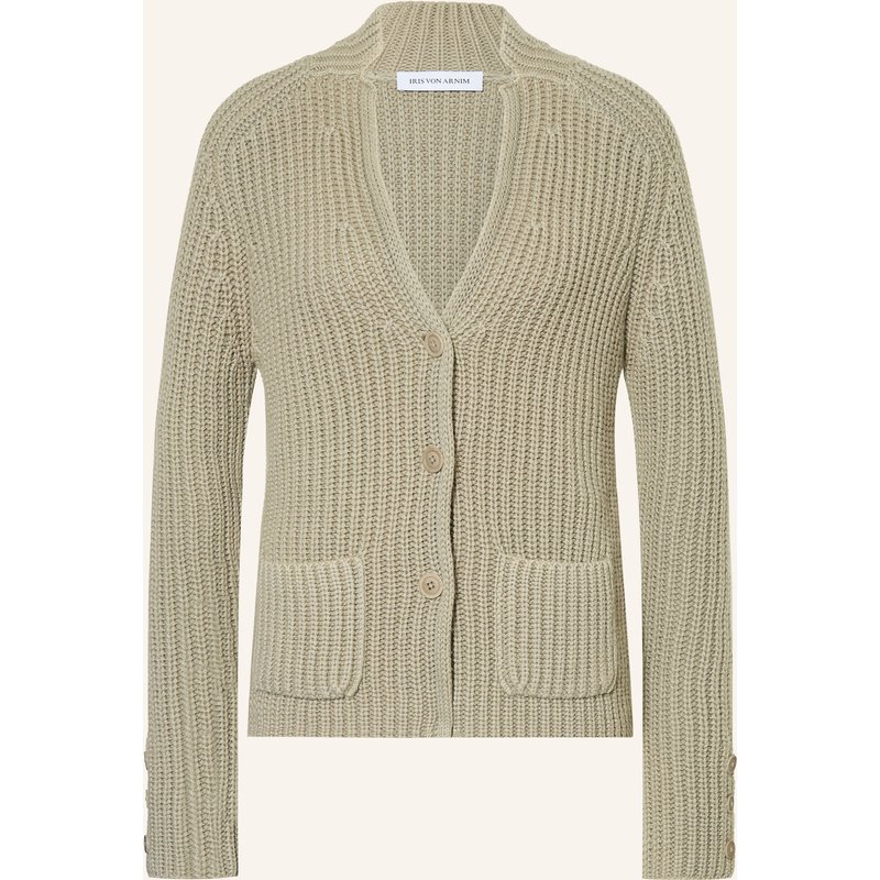 Iris Von Arnim Strickjacke Heliantha Aus Cashmere beige