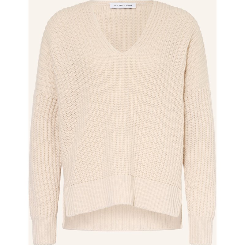 Iris Von Arnim Cashmere-Pullover Amarantha beige