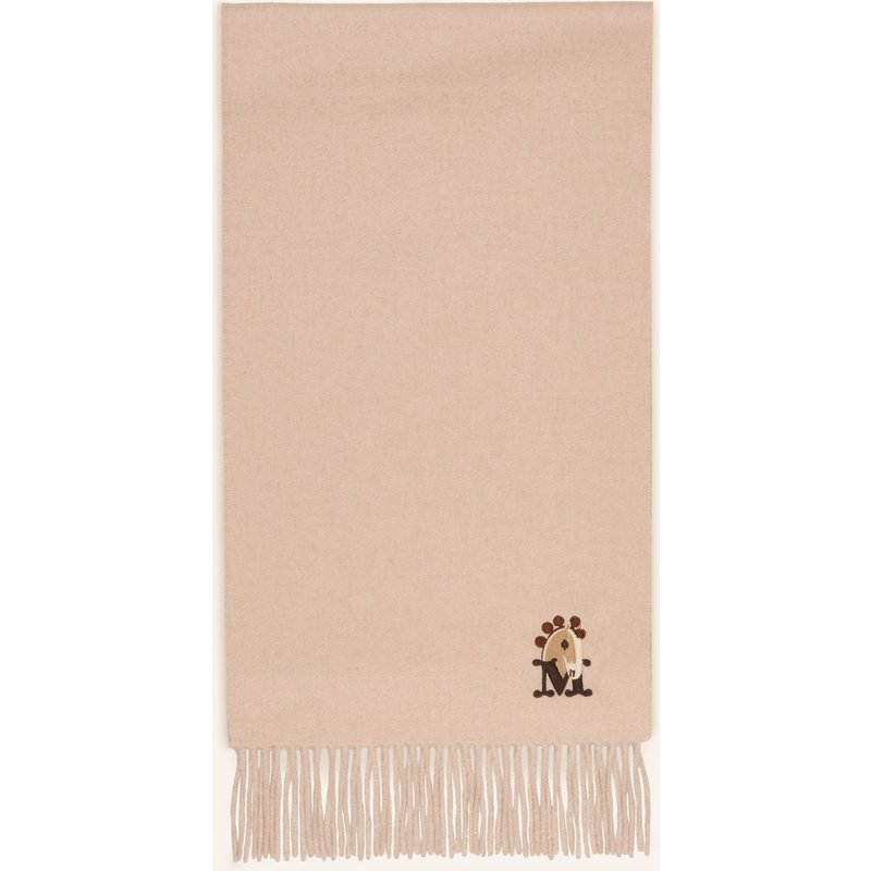Max Mara Cashmere-Schal Wsdaliacny beige