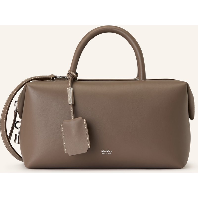 Max Mara Handtasche Holdallm grau
