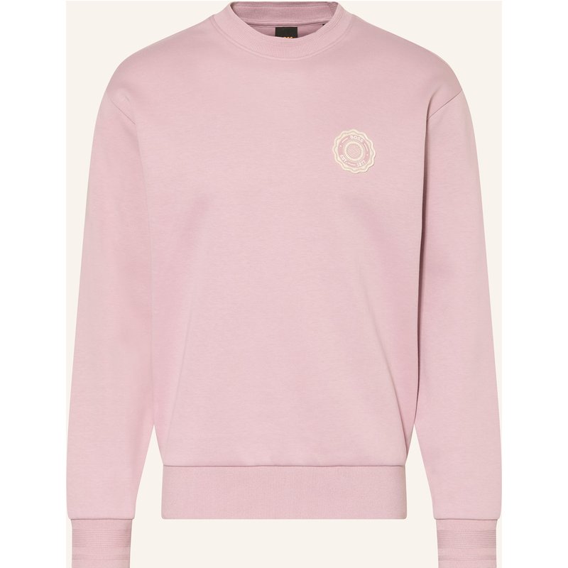 Boss Sweatshirt Varsity rosa