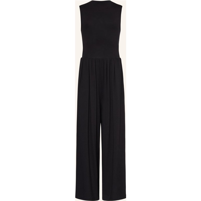Blue Effect Jumpsuit Mit Falten schwarz