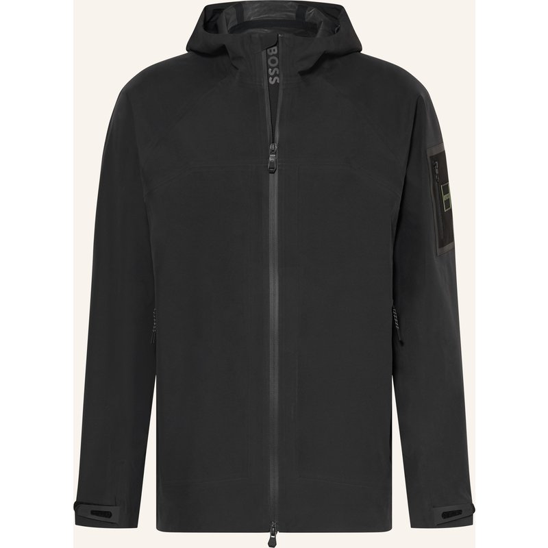 Boss Regenjacke Tour schwarz