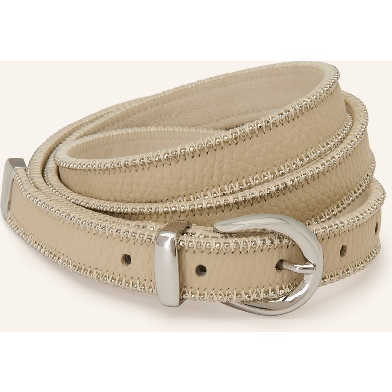 Peserico Ledergürtel beige