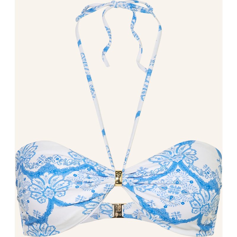 Melissa Odabash Bandeau-Bikini-Top Liguria blau