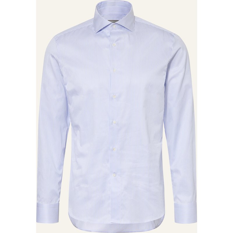 Canali Hemd Slim Fit blau