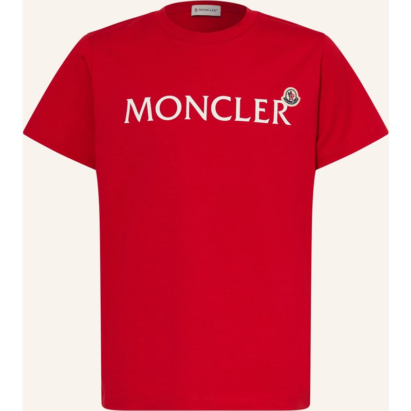 Moncler Enfant T-Shirt rot