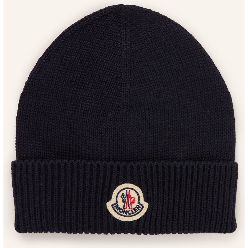Moncler Enfant Mütze blau
