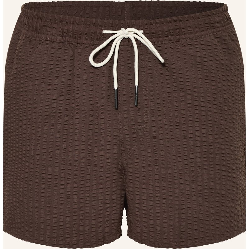 Oas Badeshorts Espresso Calo braun