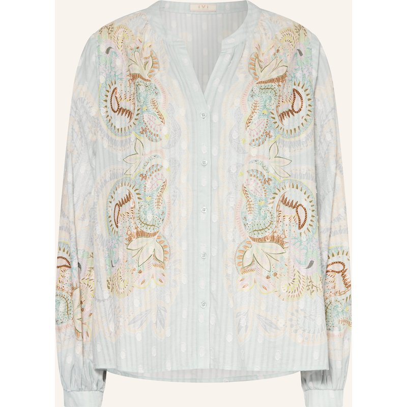 Ivi Collection Blusenshirt blau