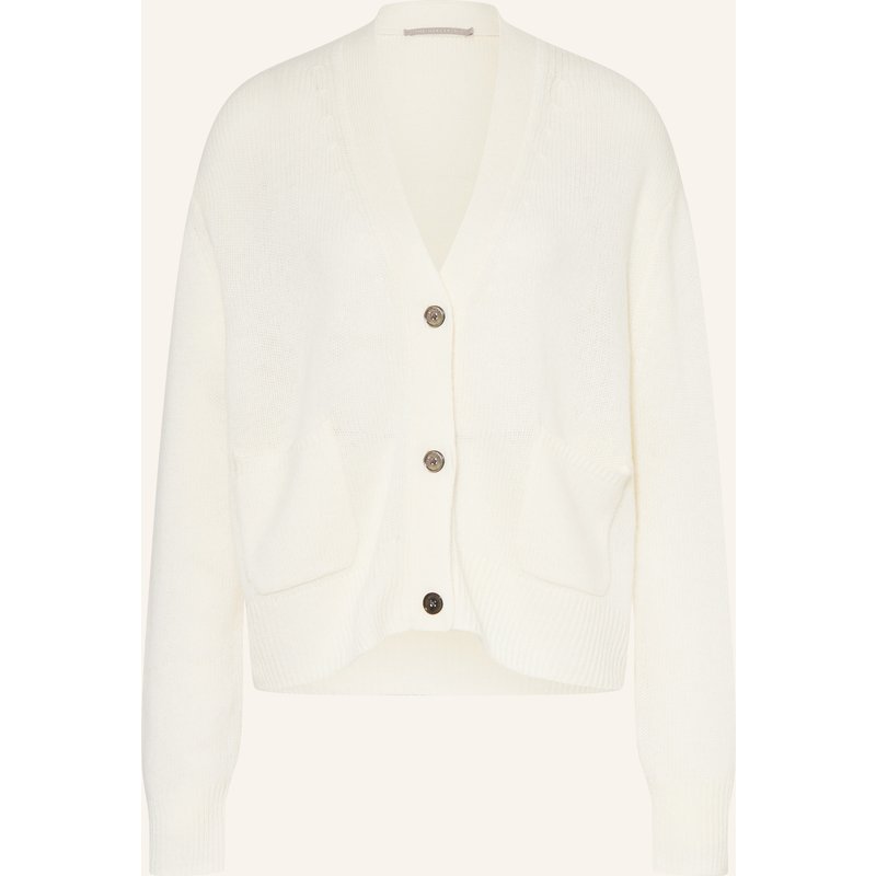 (The Mercer) N.Y. Strickjacke Aus Cashmere weiss