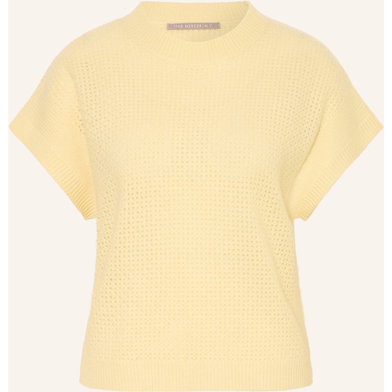 (The Mercer) N.Y. Strickshirt Aus Cashmere gelb
