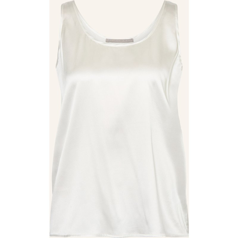 (The Mercer) N.Y. Satintop weiss