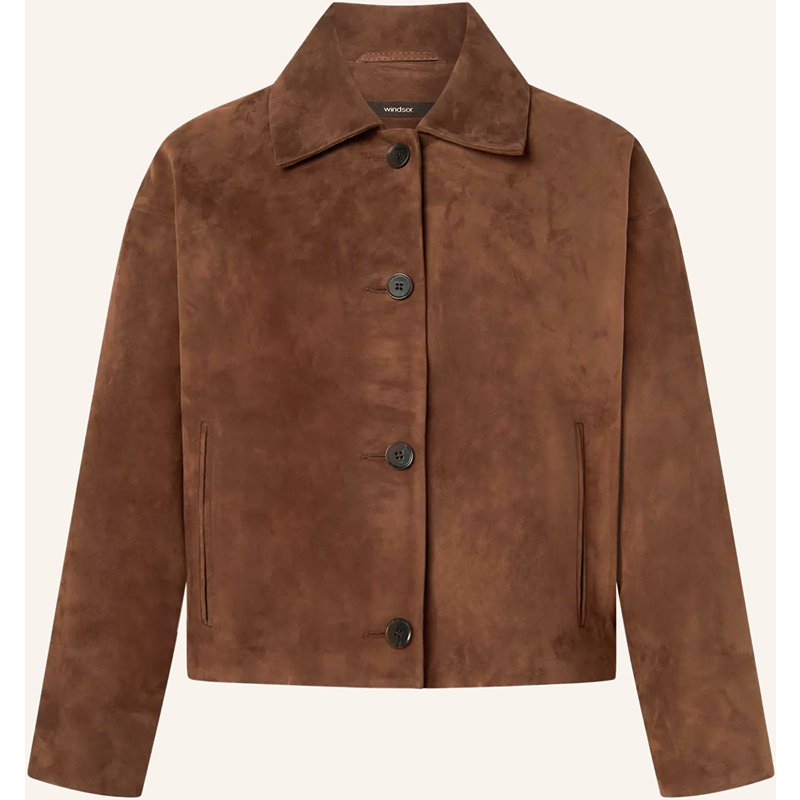 Windsor. Lederjacke braun