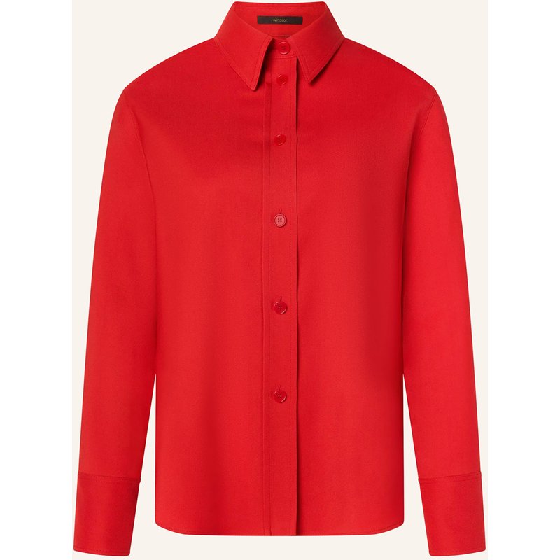 Windsor. Hemdbluse rot