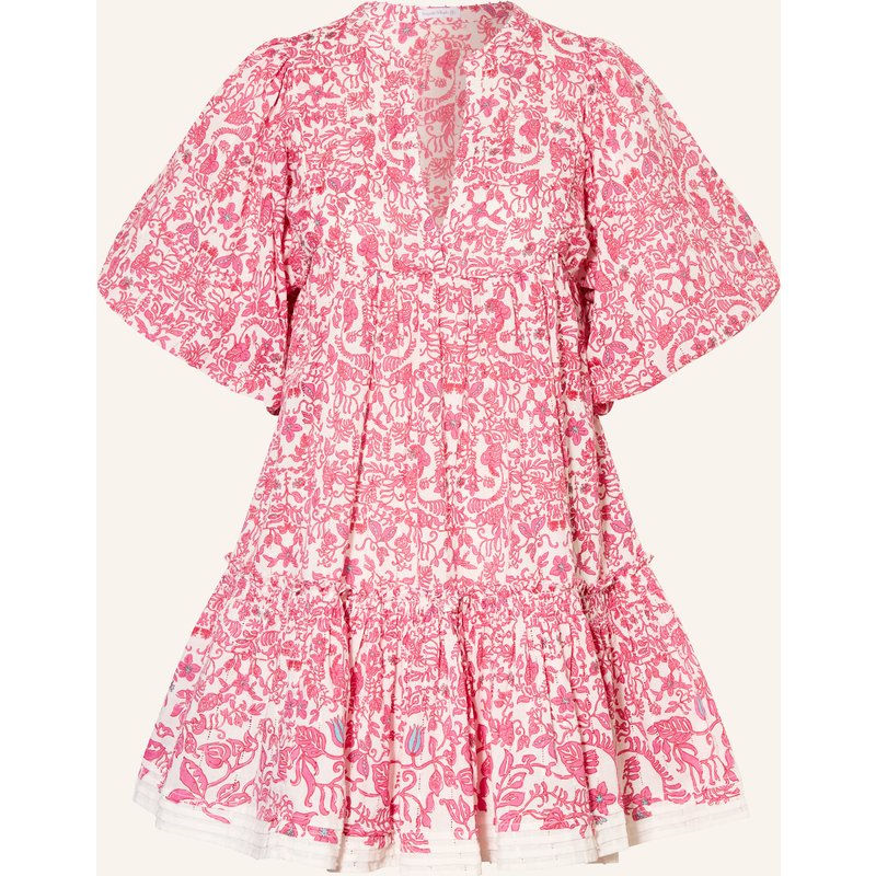 Poupette St Barth Strandkleid Cruz pink