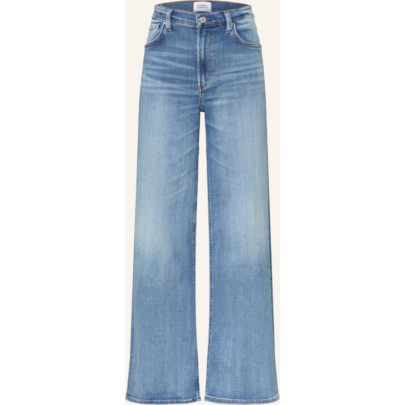 Citizens Of Humanity Wide Leg Jeans Lyra blau
