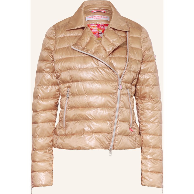 Frieda & Freddies Steppjacke Black Rider beige
