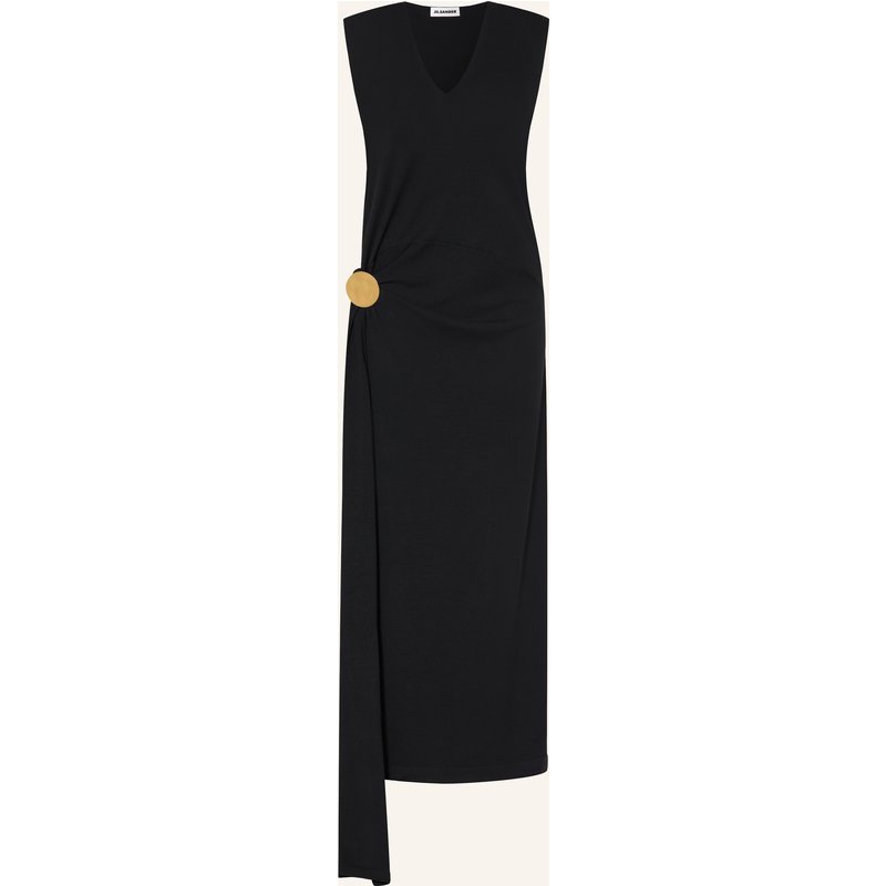 Jil Sander Strickkleid schwarz