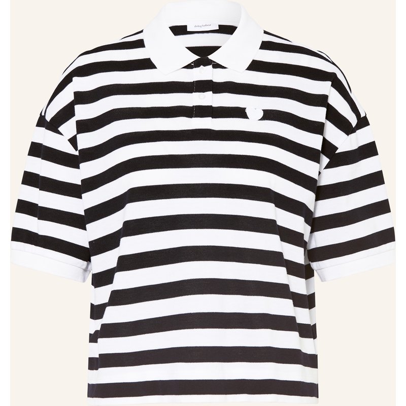 Darling Harbour Piqué-Poloshirt weiss