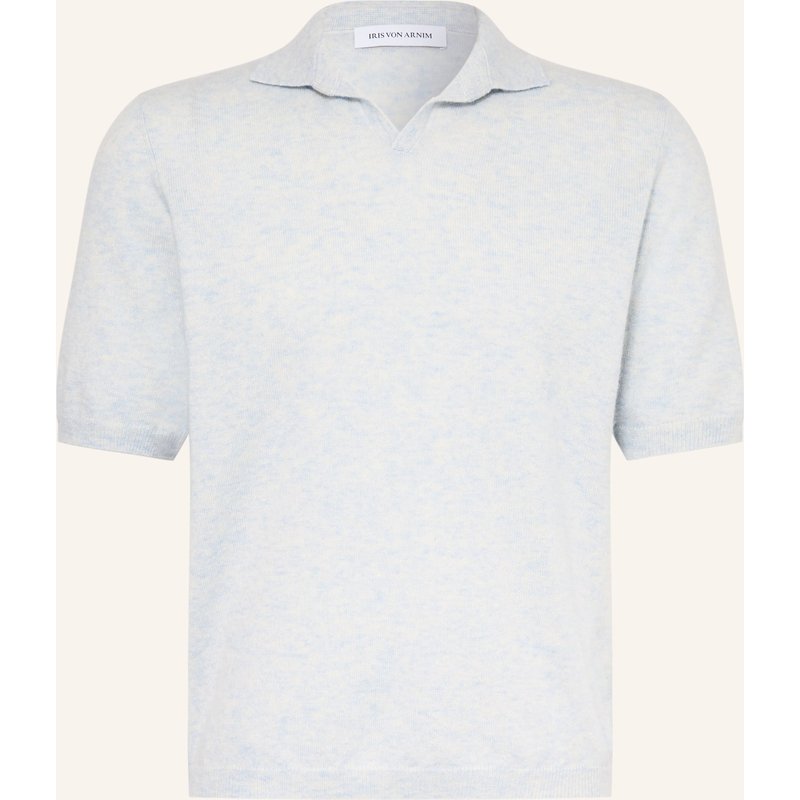 Iris Von Arnim Strickshirt Ameca Aus Cashmere blau
