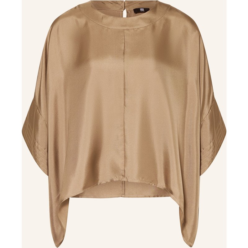 Riani Blusenshirt Aus Seide braun
