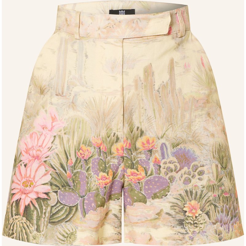 Riani Shorts Mit Leinen beige