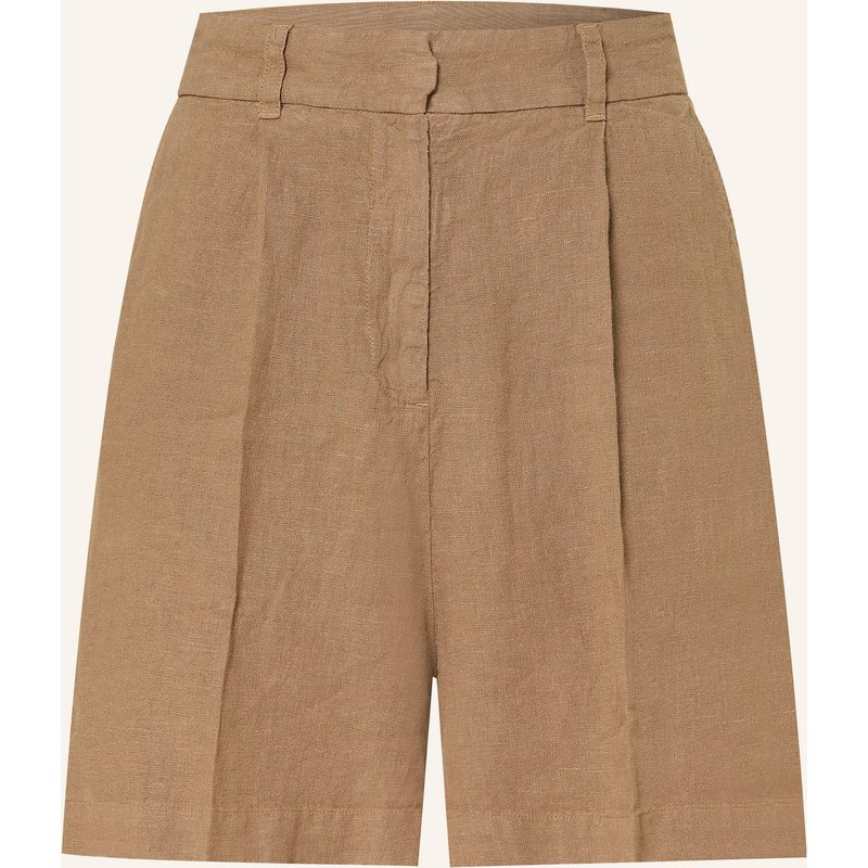 Riani Leinenshorts braun