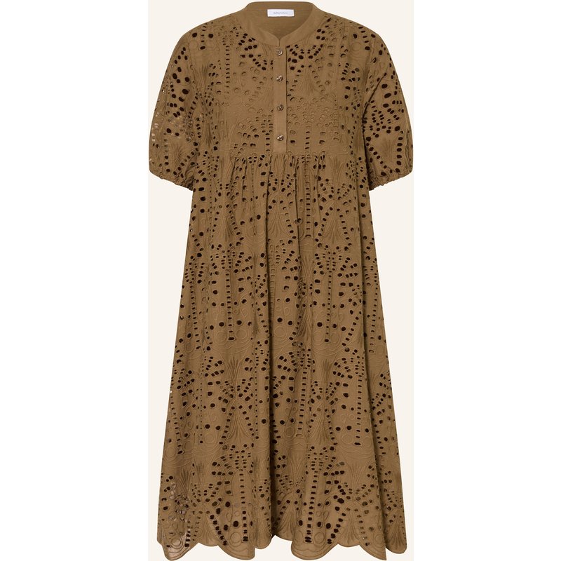 Darling Harbour Kleid Mit Lochspitze gruen