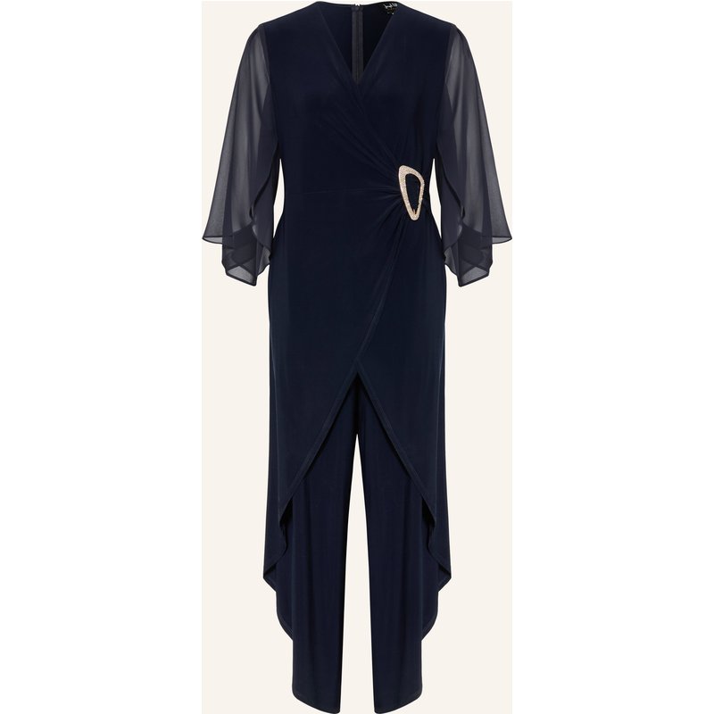 Joseph Ribkoff Signature Jumpsuit Mit Schmucksteinen blau