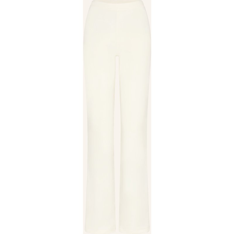 Skims Lounge-Hose Fleece Lounge Aus Fleece weiss