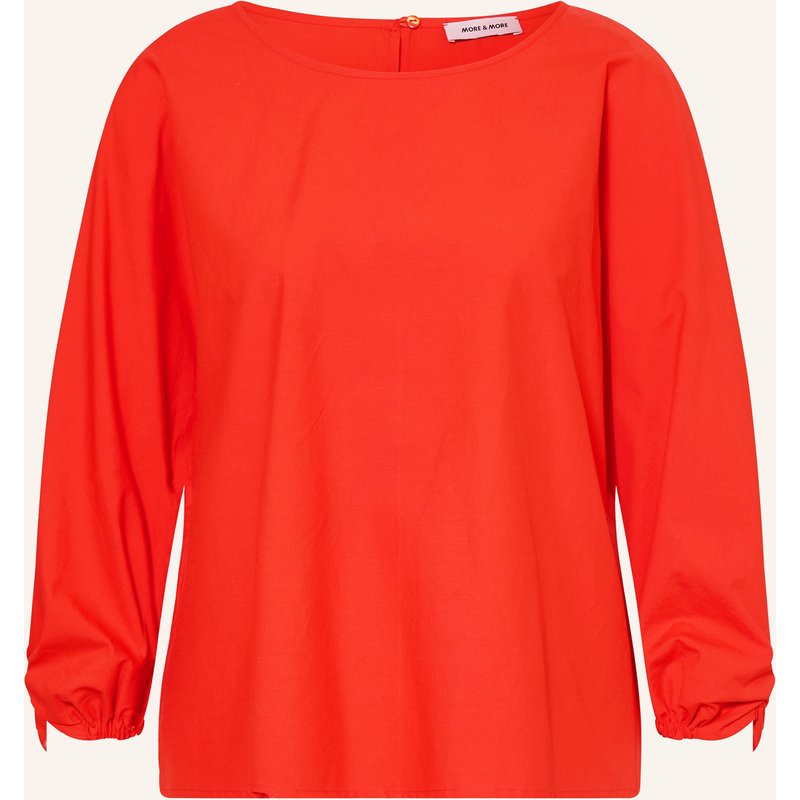 More & More Blusenshirt Mit 3/4-Arm rot