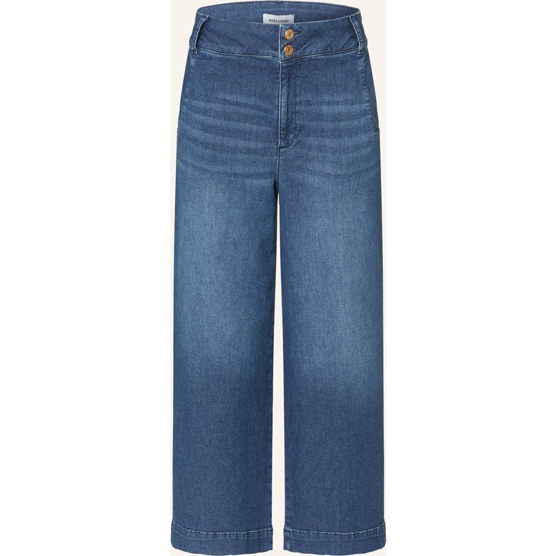 More & More Jeans-Culotte blau