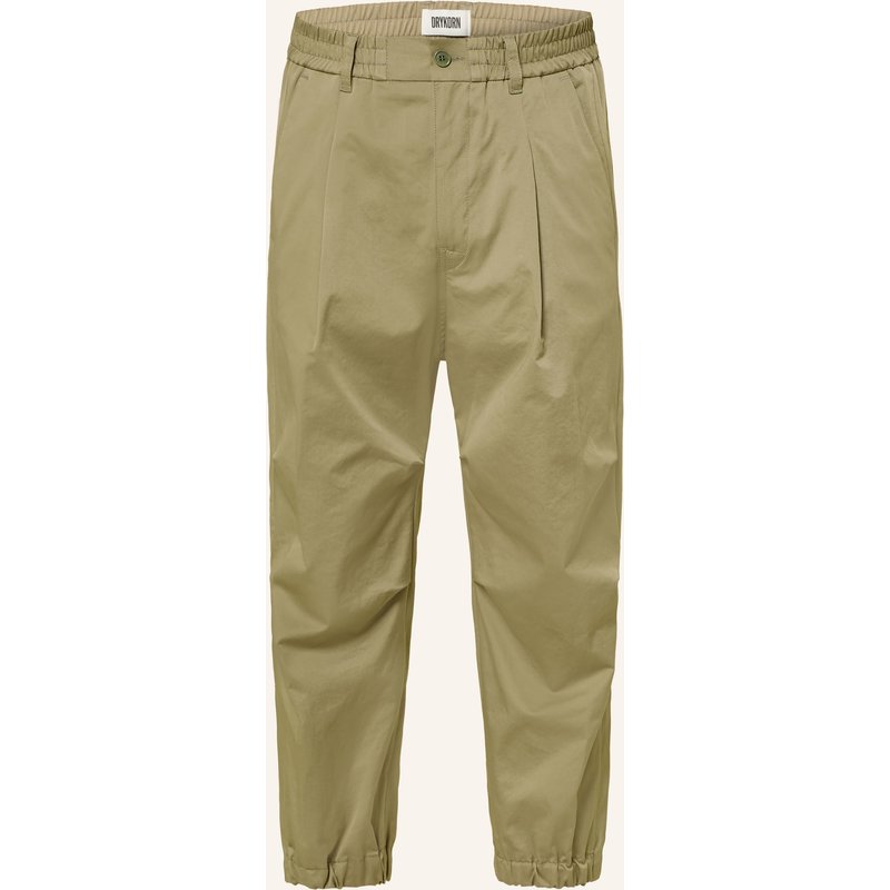 Drykorn Chino Lirog Extra Slim Fit Mit Verkürzter Beinlänge gruen