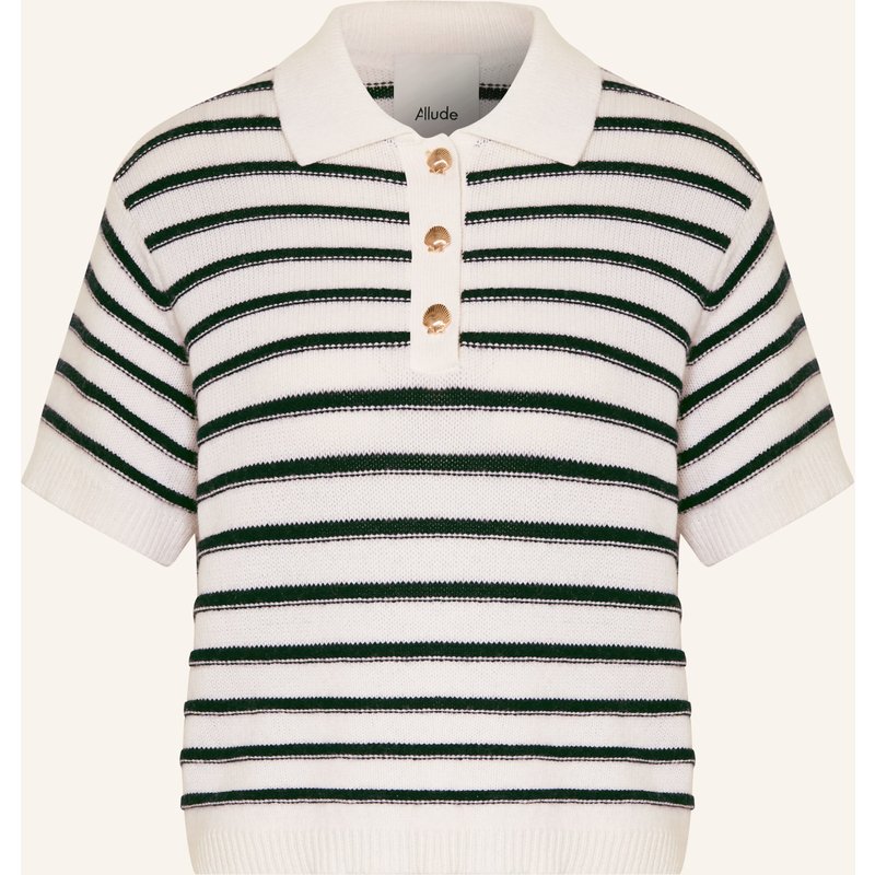 Allude Strickshirt Mit Cashmere weiss