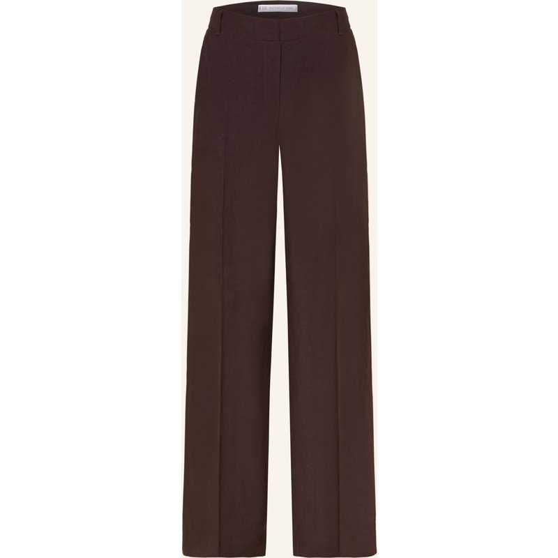Raffaello Rossi Marlenehose Milara Mit Leinen braun