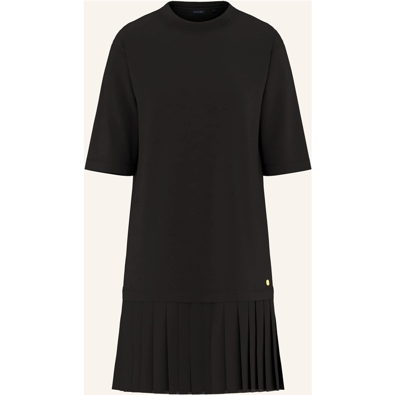 Joop! Kleid Tarika Mit Plissees schwarz