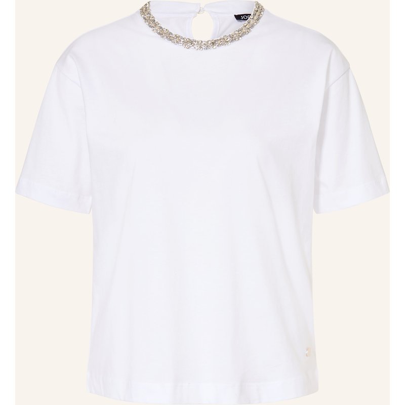 Joop! T-Shirt Mit Schmucksteinen weiss