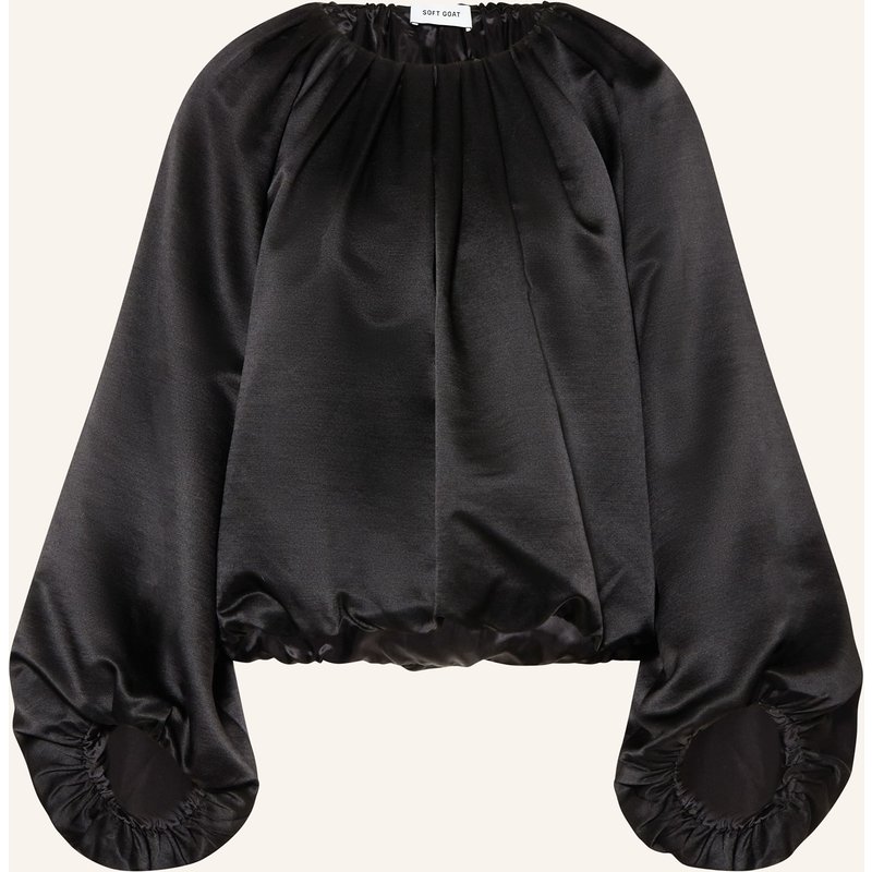 Soft Goat Blusenshirt schwarz