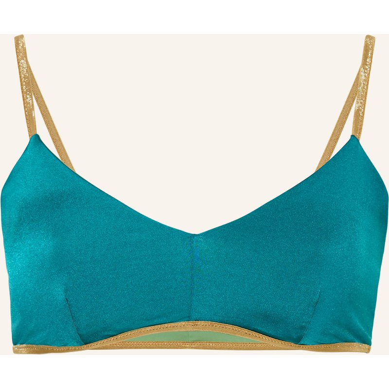 Mymarini Bralette-Bikini-Top Classic Shine Zum Wenden gruen