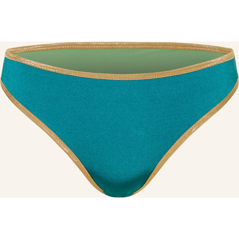 Mymarini Basic-Bikini-Hose Shine Zum Wenden gruen