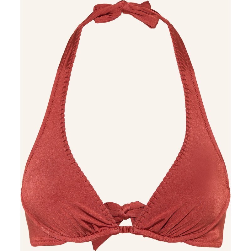 Watercult Bügel-Bikini-Top Crafted Essentials rot