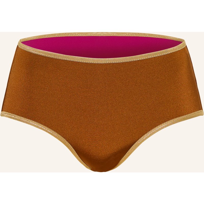 Mymarini Panty-Bikini-Hose Shine Zum Wenden pink
