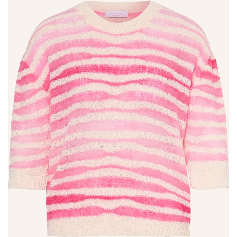 Rich & Royal Strickshirt Mit Alpaka Und Mohair rosa